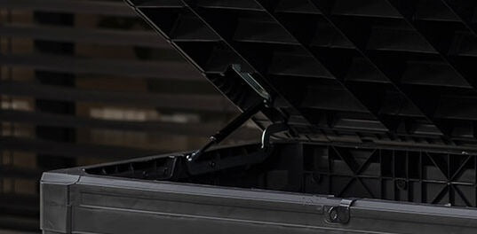 Keter Signature 100 Gallon Deck Box - Ashwood Brown