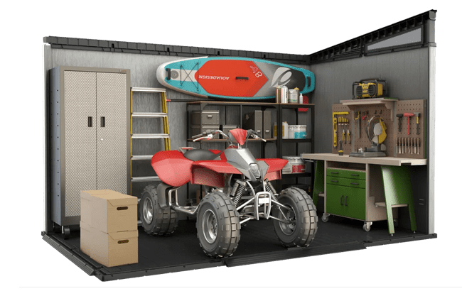 Keter Cortina 11x7 Storage Shed - Graphite