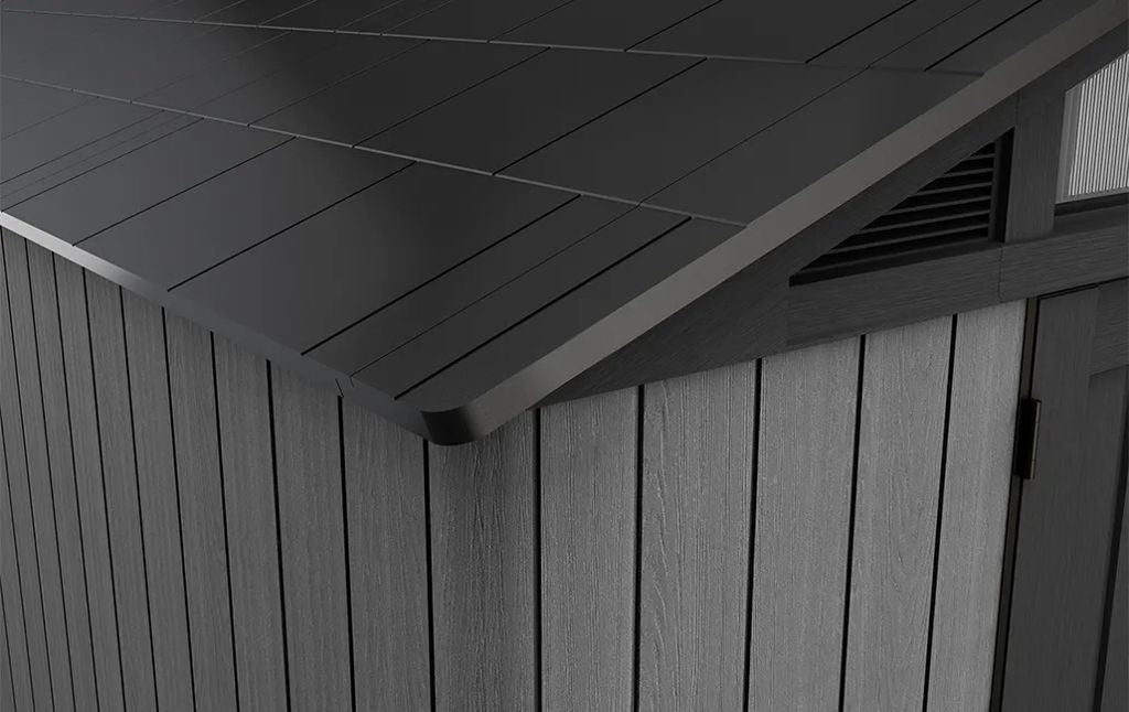 Keter Stronghold 10x11.5 Storage Shed - Graphite