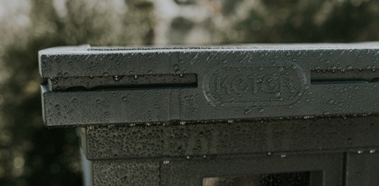 Keter Signature 11x7 Storage Shed - Walnut Brown